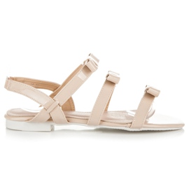 Vices Sandali Laccati Con Fiocchi marrone