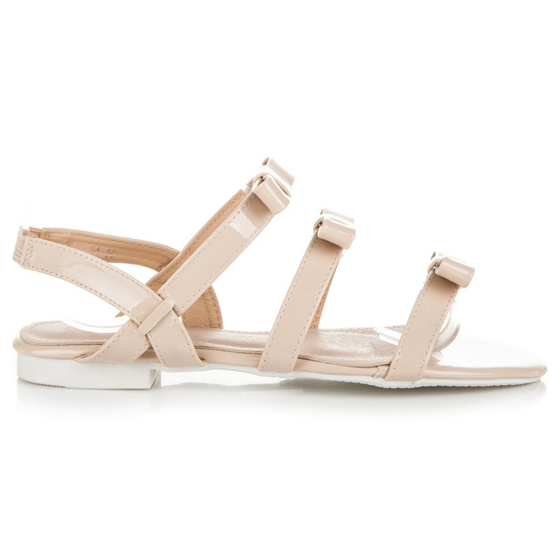 Vices Sandali Laccati Con Fiocchi marrone
