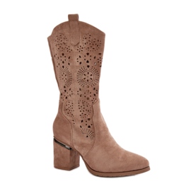 S. BARSKI S.Barski HY42-028 Stivali beige