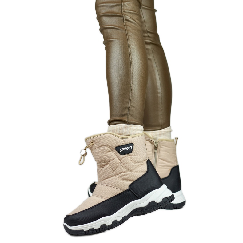 Doposci Modello 9159-4BE Beige/Nero