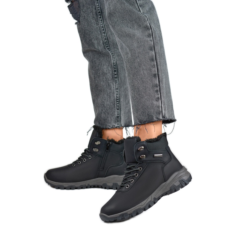 Scarpe da Trekking Modello 3906-1B Nere nero