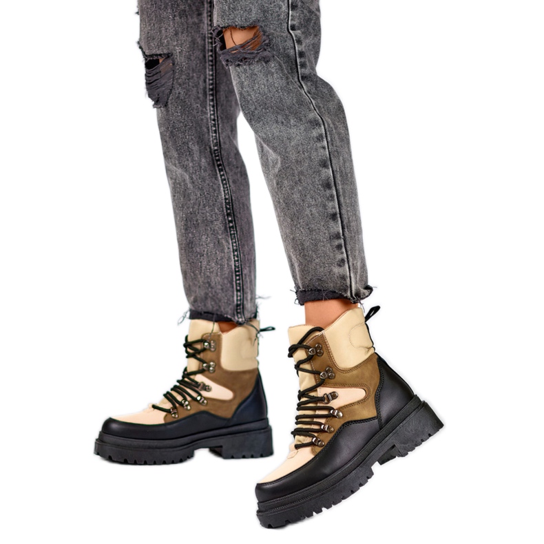 Trappers Modello A-852KH Beige/Nero