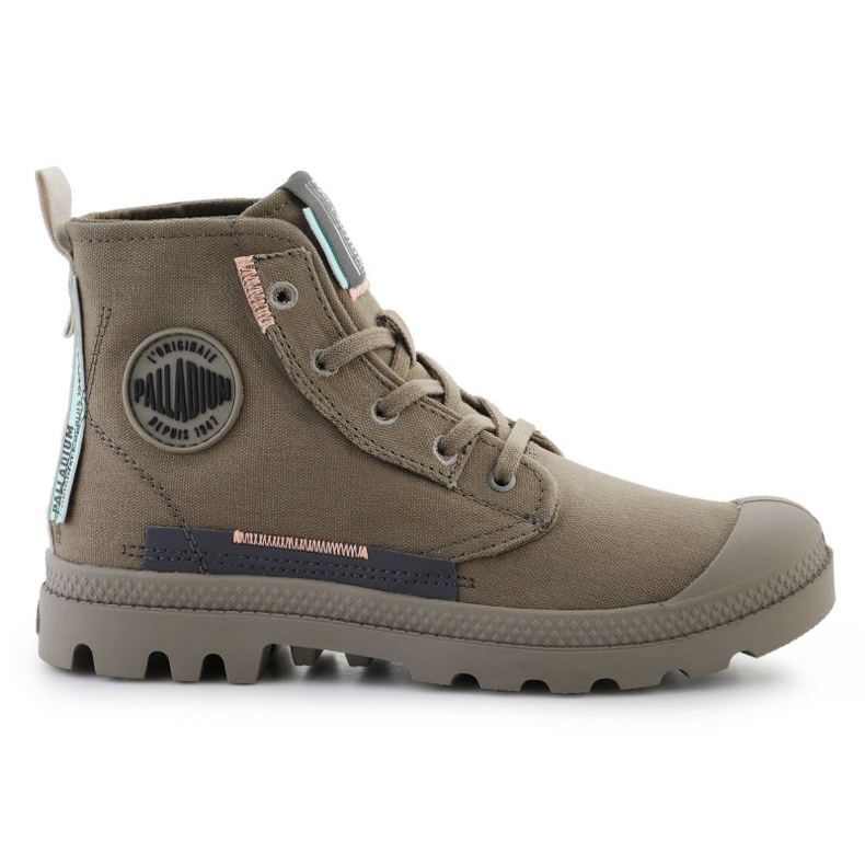 Scarpe Palladium Pampa Underlayer 99183-377-M verde
