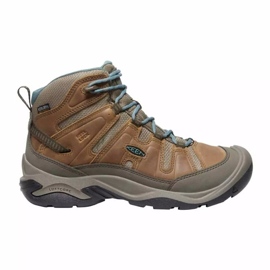 Scarpe da trekking KEEN Circadia Mid Wp tostato COCCO/NORTH Atlantic KE-1026764 marrone