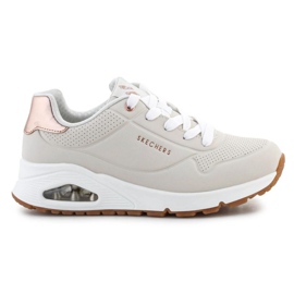 Scarpe sportive Skechers Uno Gen1 Shimmer Away 310545L-NAT beige