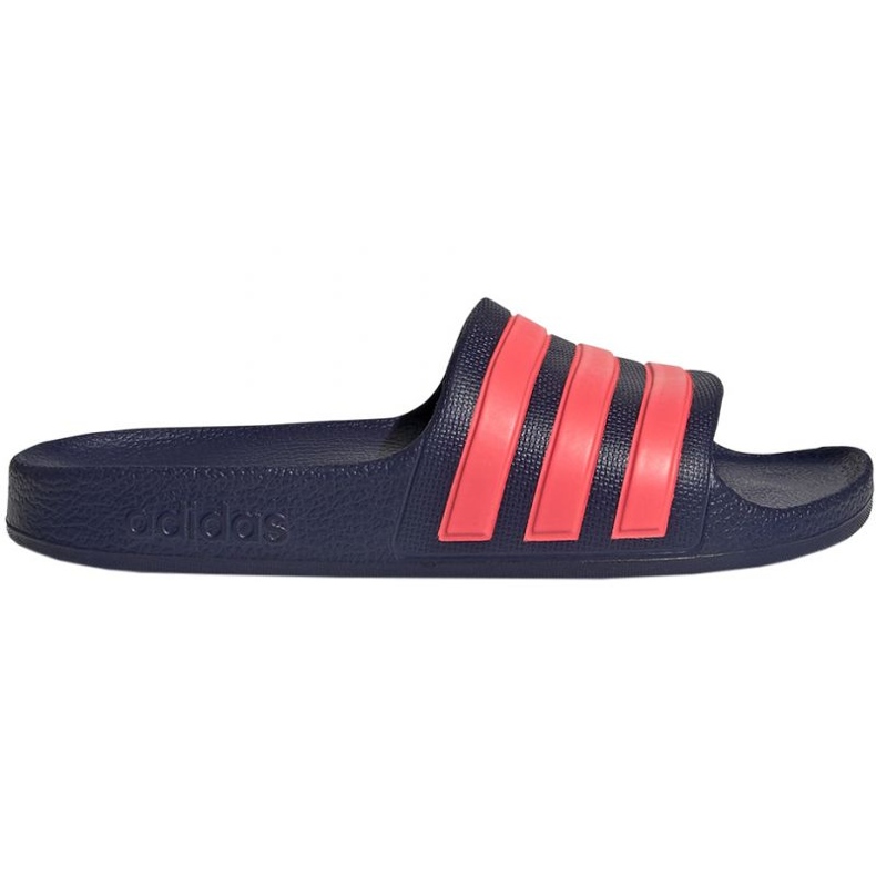 Ciabatte da bambino Adidas Adilette Aqua, di colore blu navy