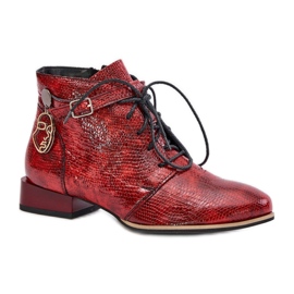 Maciejka 5743A-08 Stivaletti rossi rosso