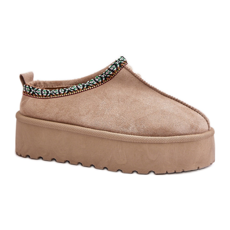 Modello 877-1 Pantofole beige