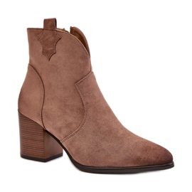 Vinceza 58345 Stivali Beige Scuro