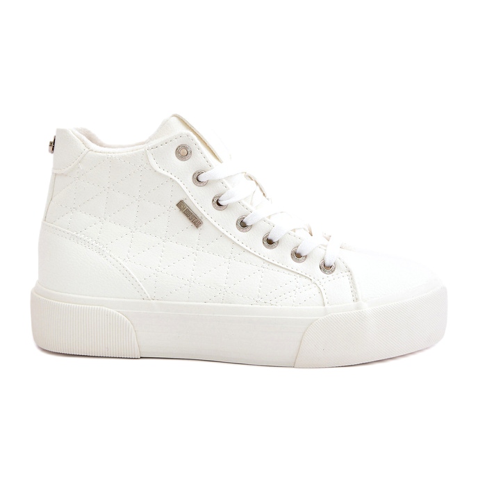 Sneakers isolanti da donna con cuciture Big Star OO274A479 Bianco bianca