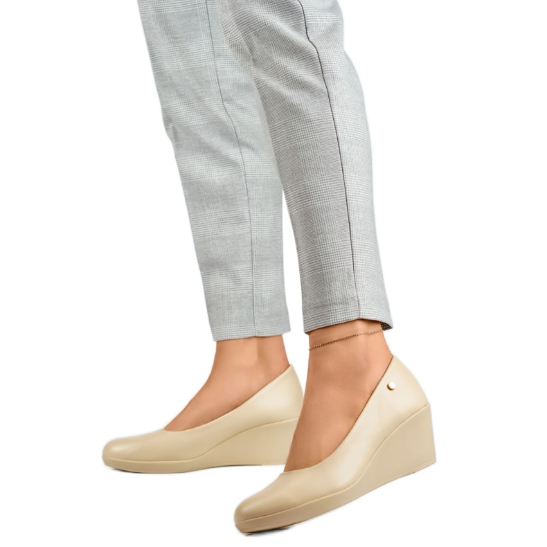 Décolleté Modello ZS992-2BE Beige - PRIMO