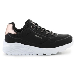 Scarpe Skechers Uno Lite Metallic Mode 310384L-BLK nere nero