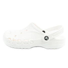 Infradito Crocs Baya 10126-100, bianche bianca