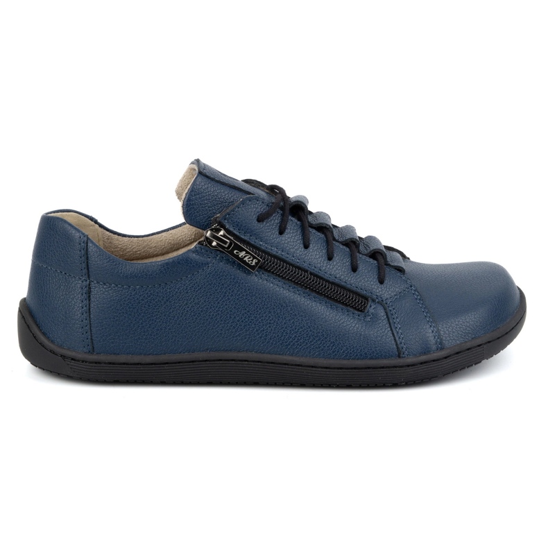 Olivier Scarpe da donna minimaliste in pelle a piedi nudi 1242, blu navy