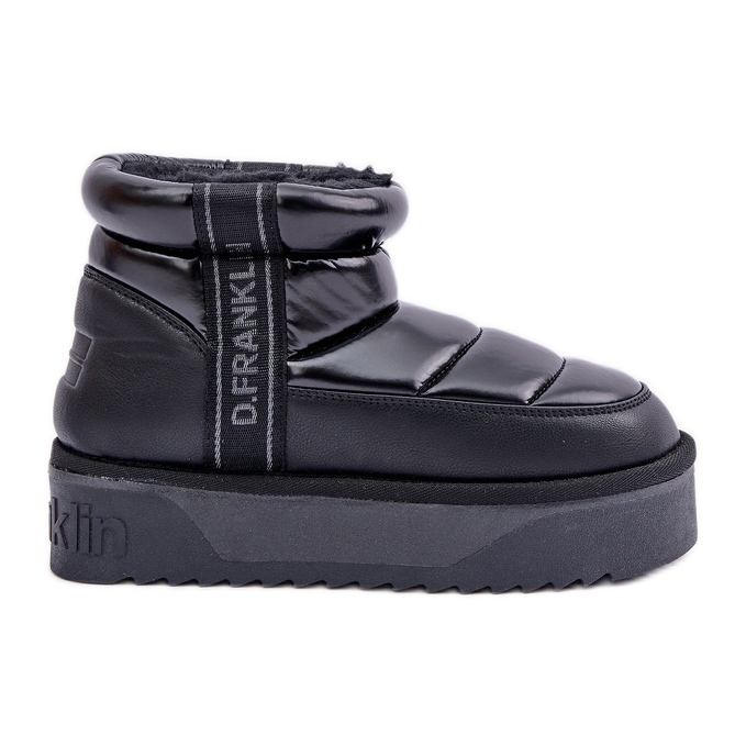 Doposci Bassi Con Suola Spessa D.Franklin DFSH371011 Nero