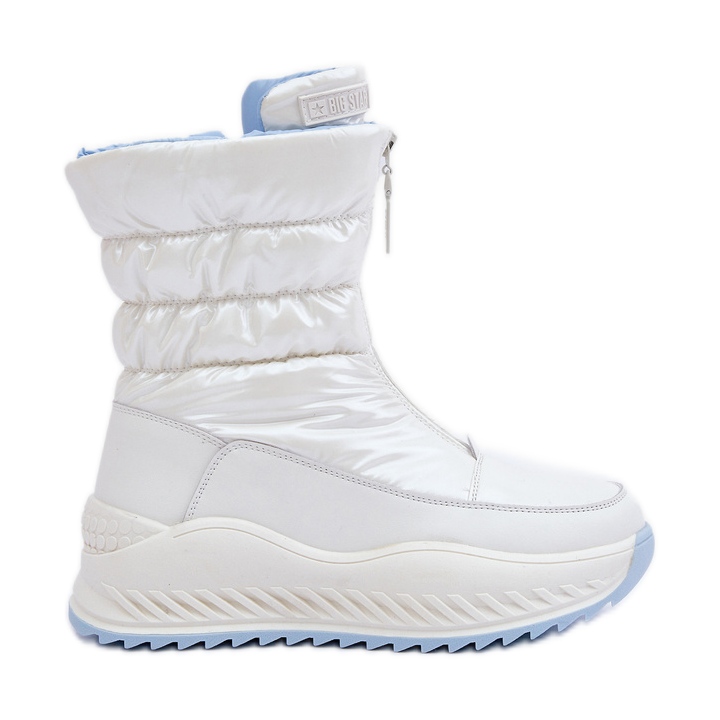 Doposci da donna Big Star con pelliccia OO274A396 Bianco bianca