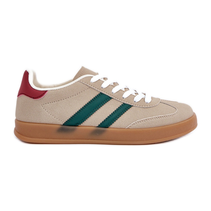 Sneakers Basse Sportive da Donna, Beige