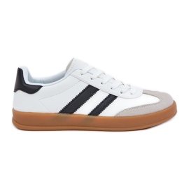 Sneakers Basse Sportive da Donna, Colore Bianco