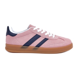 Sneakers Basse Sportive da Donna, Rosa