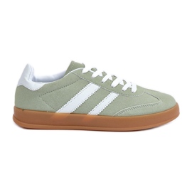 Sneakers Basse Sportive da Donna, Colore Verde