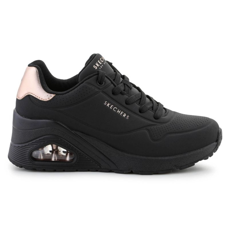 Skechers Uno Wedge - Scarpe Hi Steps 177520-BBK nero
