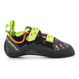 Scarpette da arrampicata La Sportiva Tarantula Carbon Lime Punch 40R900729 grigio