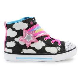 Scarpe Skechers Twinkle Toes: Twinkle Sparks - Stella cadente 314775L-BKMT nero