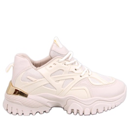 Scarpe sportive da donna beige