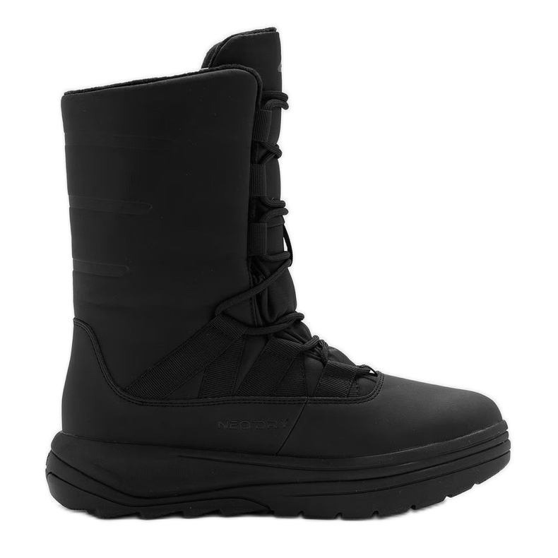 Stivali da neve da donna Inua con isolamento Primaloft 4F 4FRAW24FSBSF012 Nero