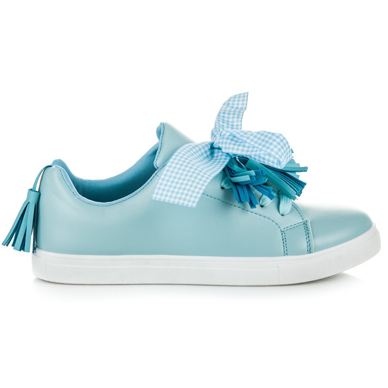 Vices Sneakers Boho con nastro blu