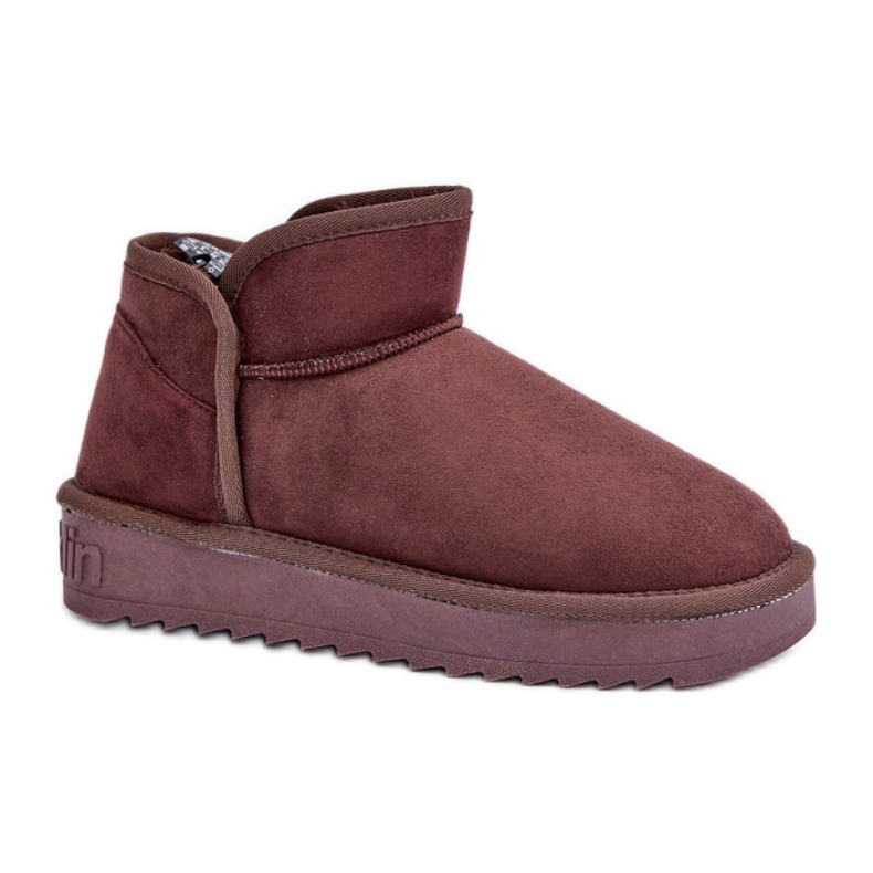 Stivali da neve isolati da donna D.Franklin DFSH370010 marrone