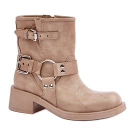Stivali non isolati da donna Zazoo 3644 beige
