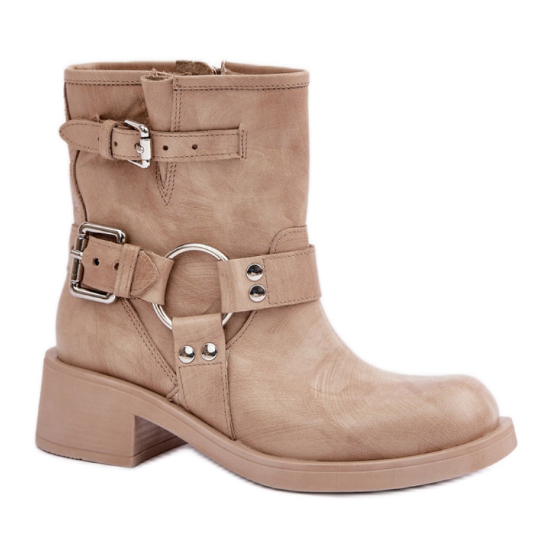 Stivali non isolati da donna Zazoo 3644 beige