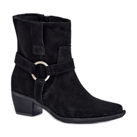 Stivali non isolati da donna Zazoo 3444/2 neri nero