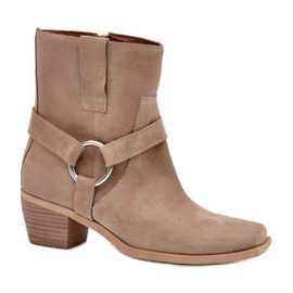 Stivali non isolati da donna Zazoo 3444/2 beige