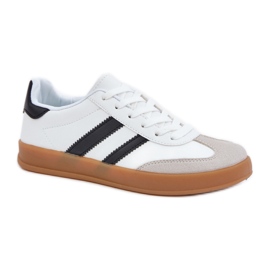 Scarpe sportive da donna YY-108 bianche bianco