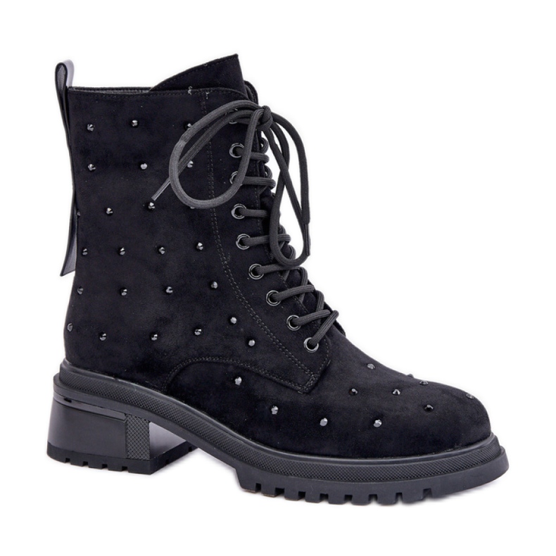 Operaia da Donna con Strass MR880-017 colore nero