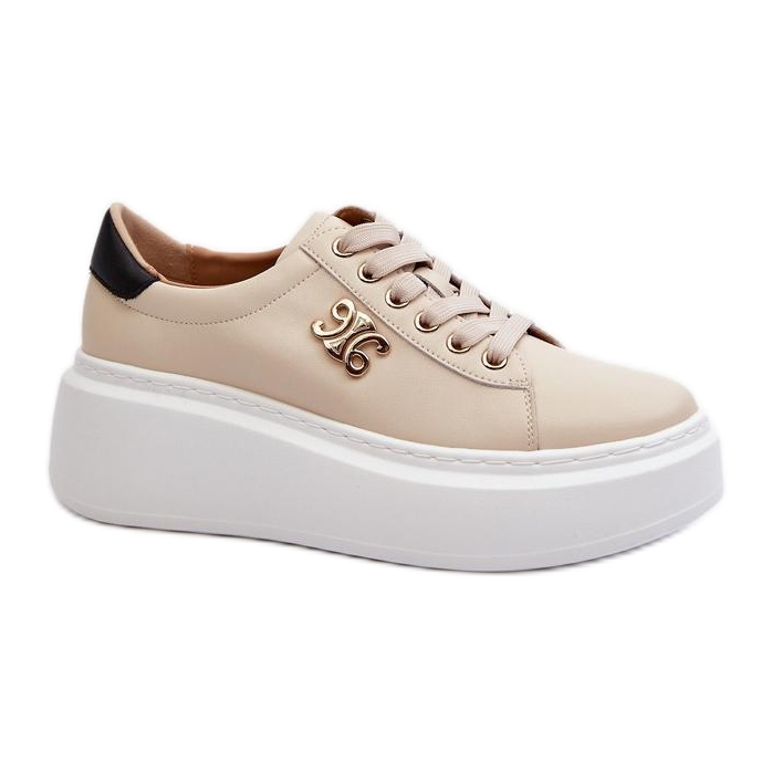 Scarpe sportive da donna Y138-8 beige