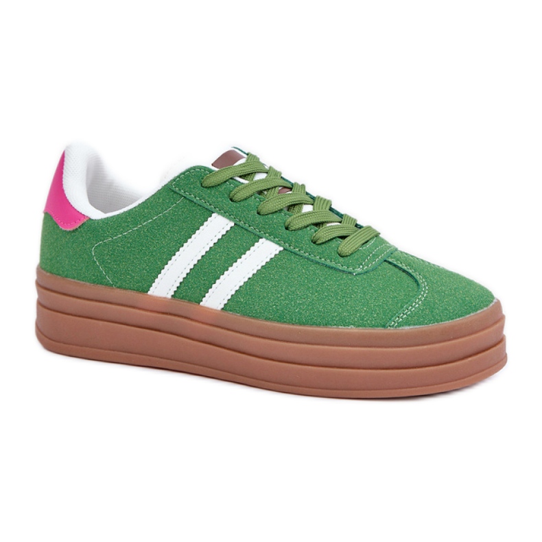 Scarpe sportive da donna EV-508 verdi verde