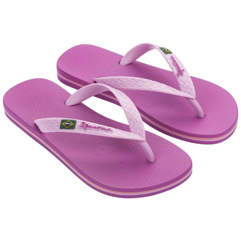 Infradito da spiaggia Ipanema Class Brasil 80408-AI769, viola rosa