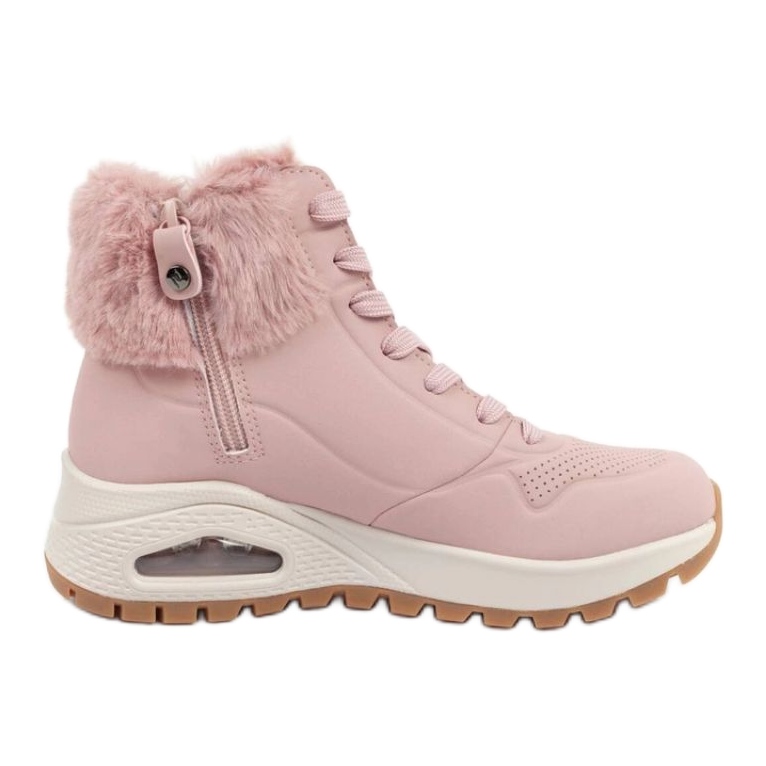 Skechers Uno Rugged 167274/BLSH scarpe con pelliccia, rosa