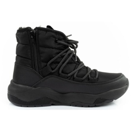 Lee Cooper LCJ-24-03-3066L Stivali da neve isolati, neri nero