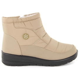 Doposci con zeppa da donna News 5029, colore beige