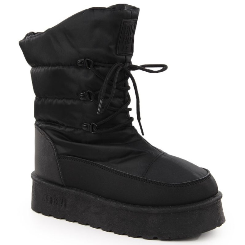 Doposci da donna sulla piattaforma Big Star OO274884 neri nero