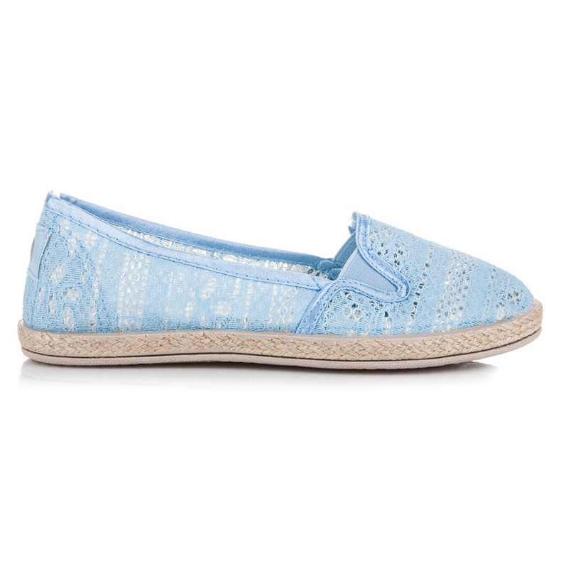 Balada Espadrillas in pizzo Slip On blu