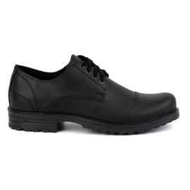 Polbut Scarpe da uomo in pelle 2120/2 nere nero