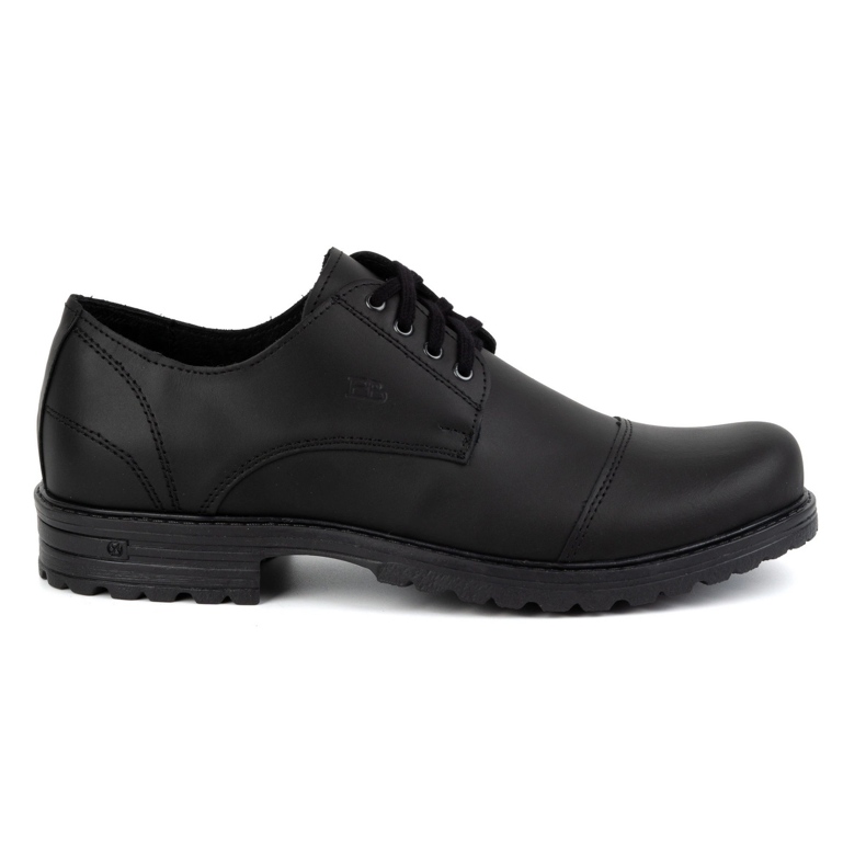Polbut Scarpe da uomo in pelle 2120/2 nere nero