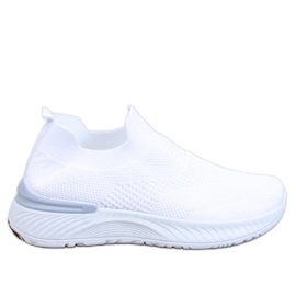 Calzino sportivo da donna, colore bianco bianca