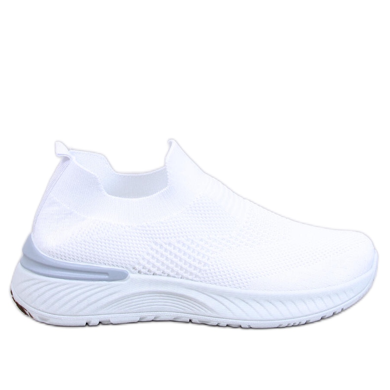 Calzino sportivo da donna, colore bianco