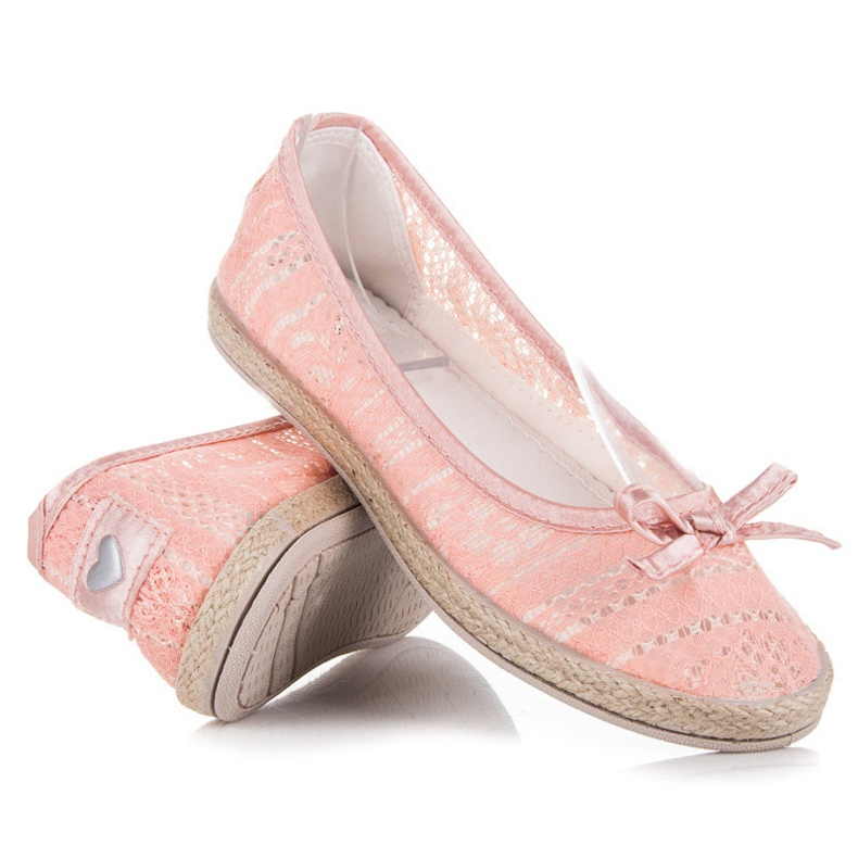Balada Ballerine di pizzo rosa